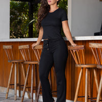 Conjunto moletinho preto