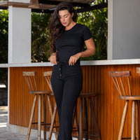 Conjunto moletinho preto