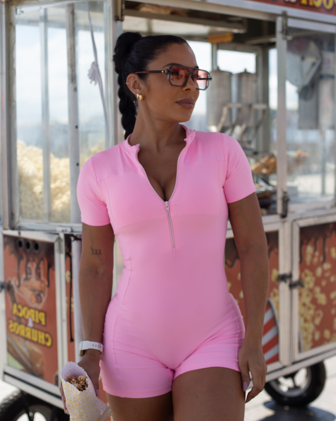 MACAQUINHO CYCLIST ROSA BB (normal)
