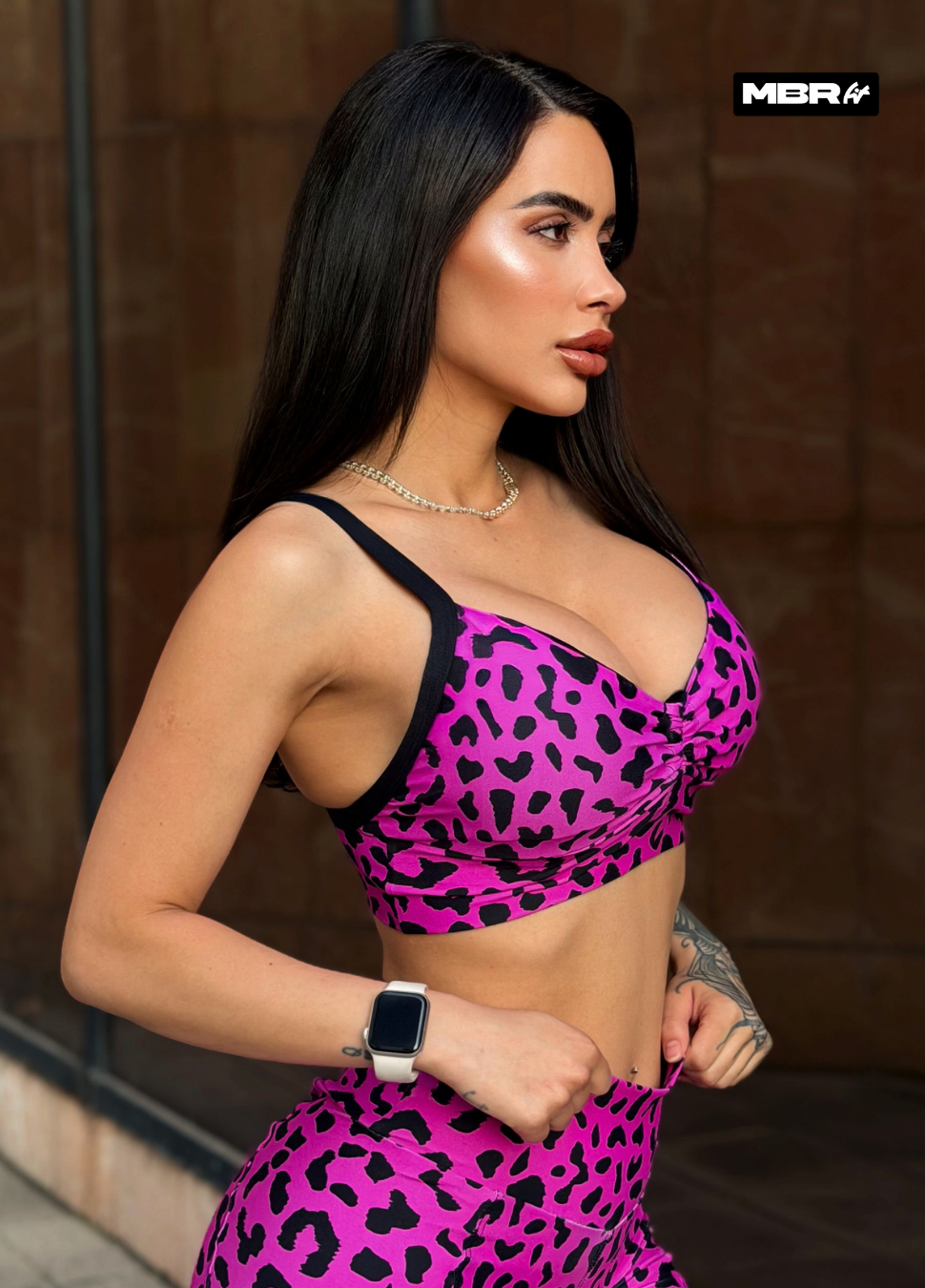 TOP LACINHO ONÇA ROSA