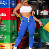 CONJUNTO BRASIL LEGGING TOMARA Q CAIA AZUL E BRANCO (normal)